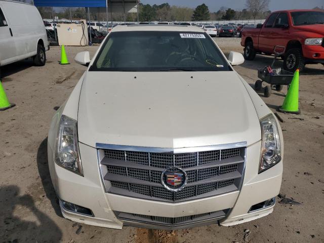 1G6DK5EG6A0101658 - 2010 CADILLAC CTS PERFORMANCE COLLECTION WHITE photo 5