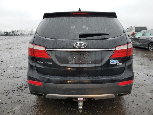 KM8SMDHF1FU089250 - 2015 HYUNDAI SANTA FE GLS BLACK photo 6