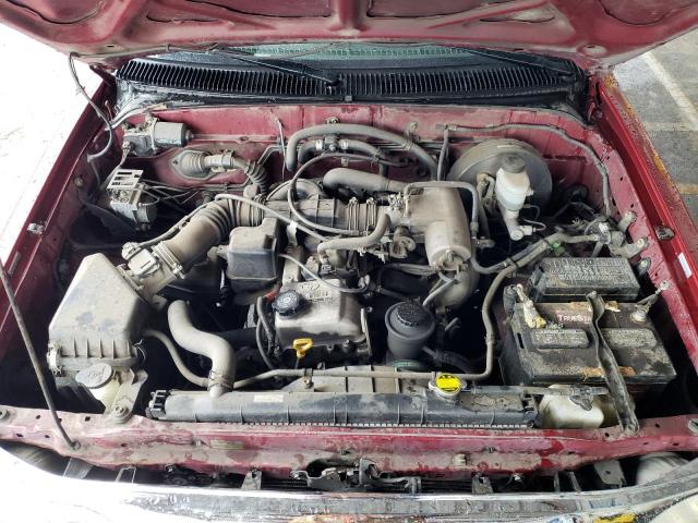 5TENL42N63Z186712 - 2003 TOYOTA TACOMA RED photo 11