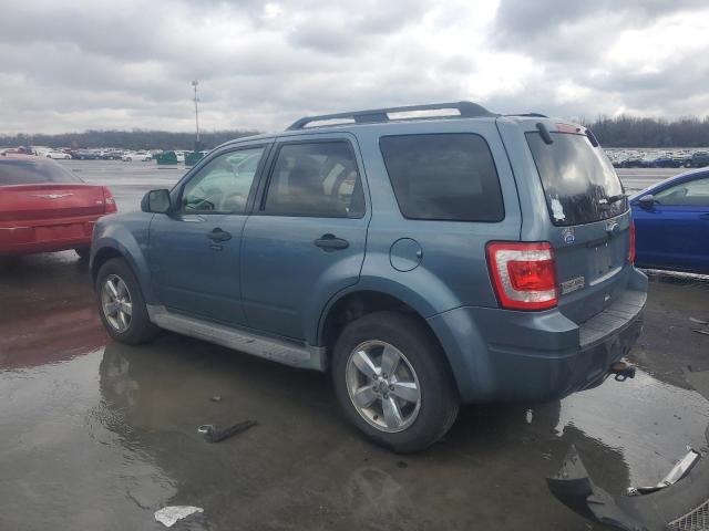 1FMCU0DG4BKB43643 - 2011 FORD ESCAPE XLT TEAL photo 2