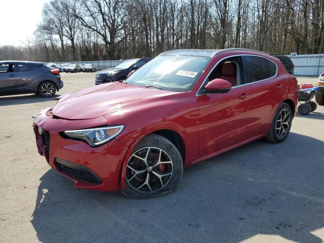 ZASPAKBN1M7D12655 - 2021 ALFA ROMEO STELVIO TI Qırmızı foto 1