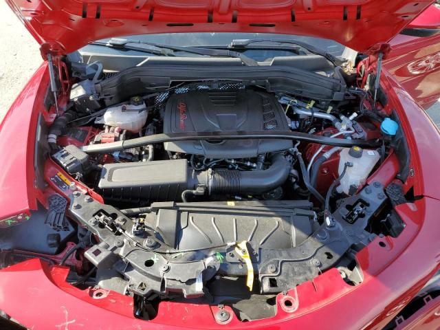 ZASPAKBN1M7D12655 - 2021 ALFA ROMEO STELVIO TI Qırmızı foto 12