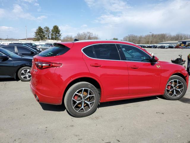 ZASPAKBN1M7D12655 - 2021 ALFA ROMEO STELVIO TI RED photo 3