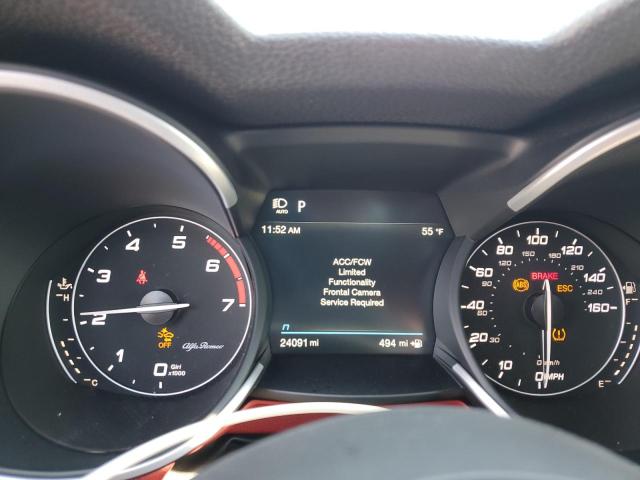 ZASPAKBN1M7D12655 - 2021 ALFA ROMEO STELVIO TI Qırmızı foto 9