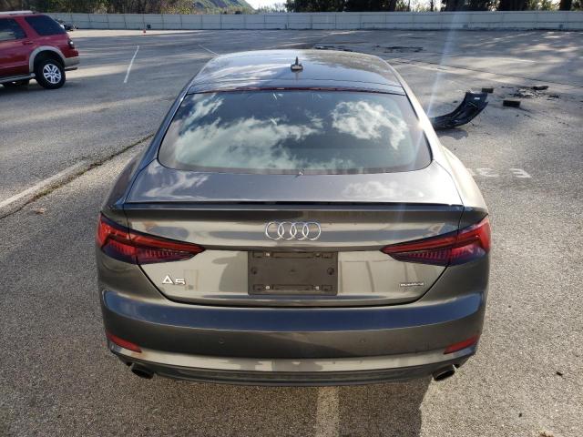 WAUENCF5XKA007138 - 2019 AUDI A5 PREMIUM PLUS S-LINE GRAY photo 6