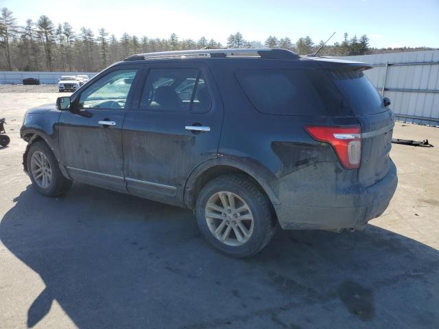 1FM5K8D84EGA61828 - 2014 FORD EXPLORER XLT BLACK photo 2