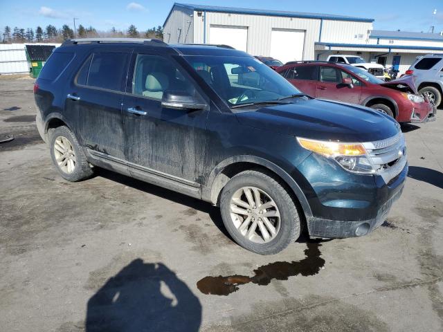 1FM5K8D84EGA61828 - 2014 FORD EXPLORER XLT BLACK photo 4