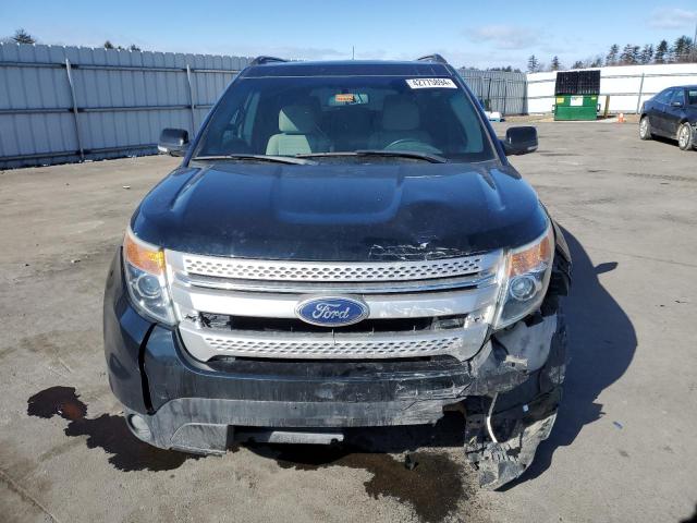 1FM5K8D84EGA61828 - 2014 FORD EXPLORER XLT BLACK photo 5