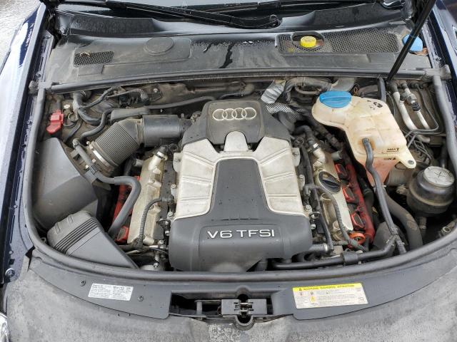 WAUKGAFB7BN000583 - 2011 AUDI A6 PRESTIGE ლურჯი ფოტო 11