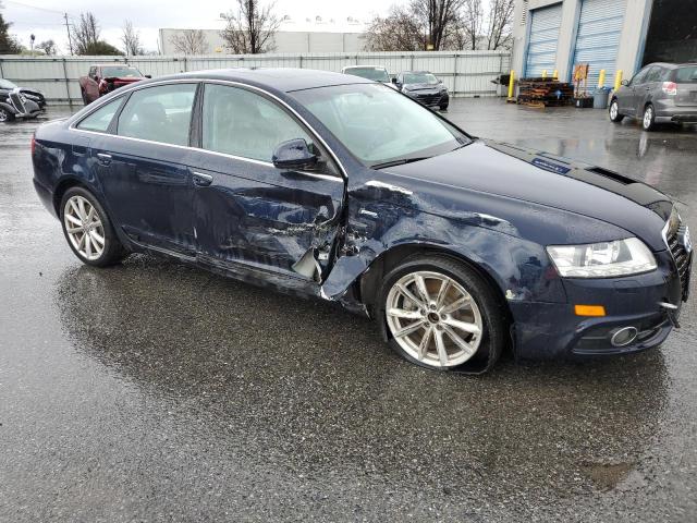 WAUKGAFB7BN000583 - 2011 AUDI A6 PRESTIGE ლურჯი ფოტო 4