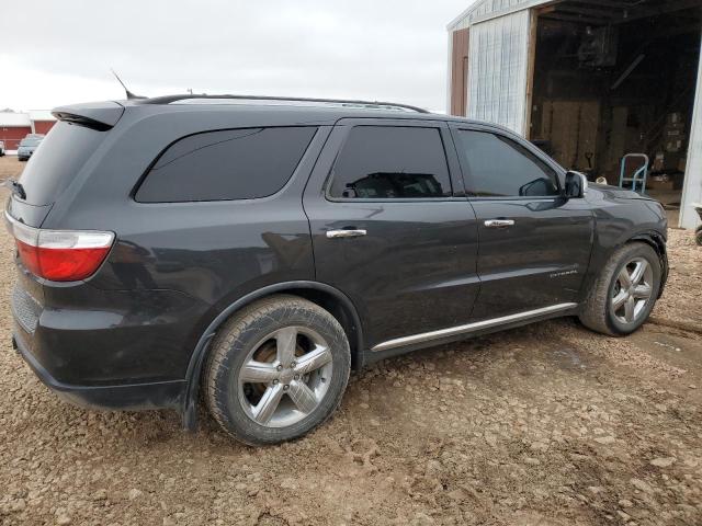 1D4SE5GT6BC638426 - 2011 DODGE DURANGO CITADEL GRAY photo 3