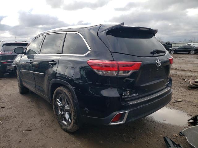 5TDDZRFH5KS709872 - 2019 TOYOTA HIGHLANDER LIMITED BLACK photo 2