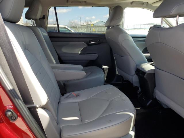 5TDGZRBH4LS514771 - 2020 TOYOTA HIGHLANDER XLE BURGUNDY photo 11