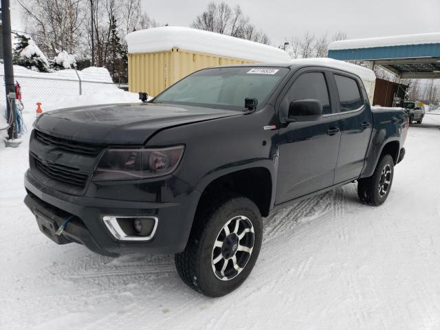 1GCGSCE1XG1112028 - 2016 CHEVROLET COLORADO LT BLACK photo 1