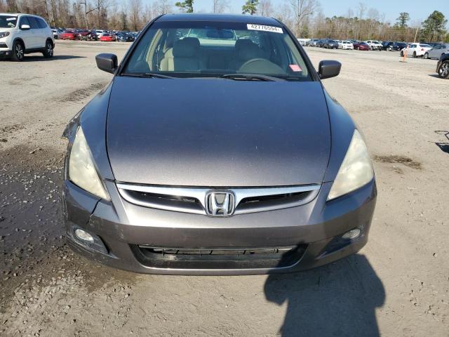 1HGCM665X7A076564 - 2007 HONDA ACCORD EX GRAY photo 5