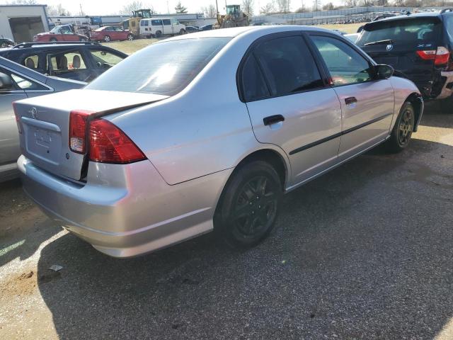 2HGES16355H578848 - 2005 HONDA CIVIC DX VP SILVER photo 3