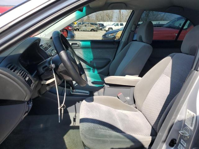 2HGES16355H578848 - 2005 HONDA CIVIC DX VP SILVER photo 7