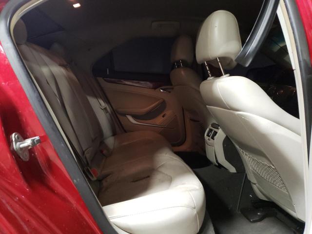 1G6DJ5EY2B0102254 - 2011 CADILLAC CTS PERFORMANCE COLLECTION Красный фото 10