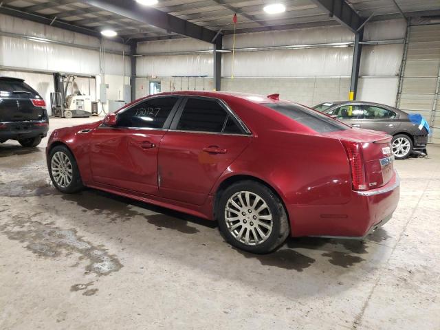 1G6DJ5EY2B0102254 - 2011 CADILLAC CTS PERFORMANCE COLLECTION RED photo 2