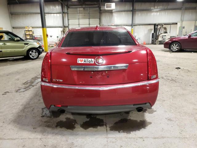 1G6DJ5EY2B0102254 - 2011 CADILLAC CTS PERFORMANCE COLLECTION Красный фото 6