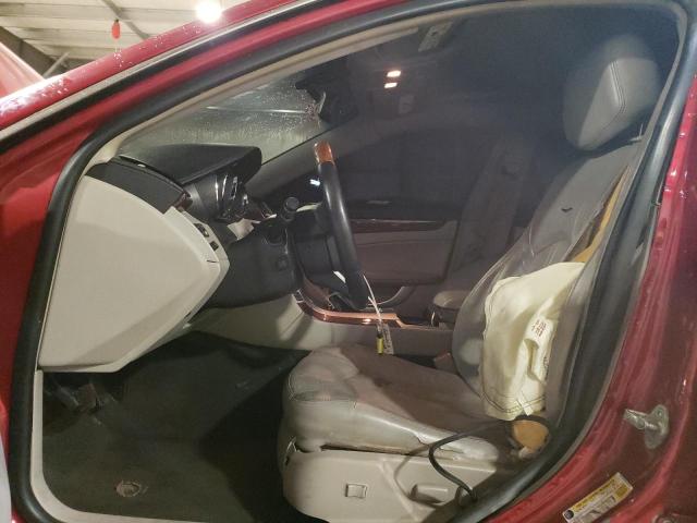 1G6DJ5EY2B0102254 - 2011 CADILLAC CTS PERFORMANCE COLLECTION Красный фото 7