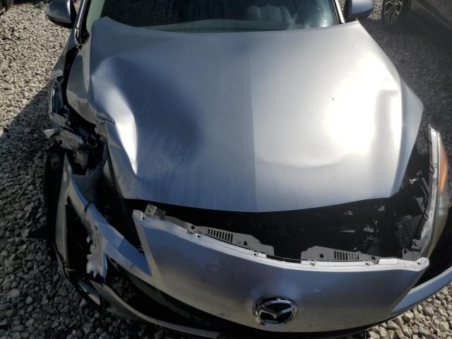 JM1BL1UG4B1437638 - 2011 MAZDA 3 I GRAY photo 11