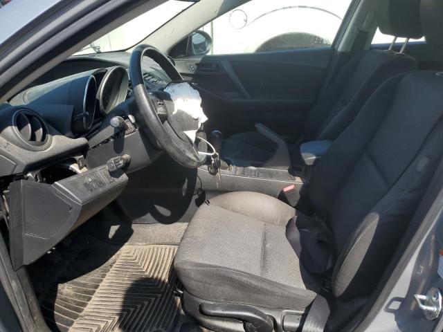 JM1BL1UG4B1437638 - 2011 MAZDA 3 I GRAY photo 7