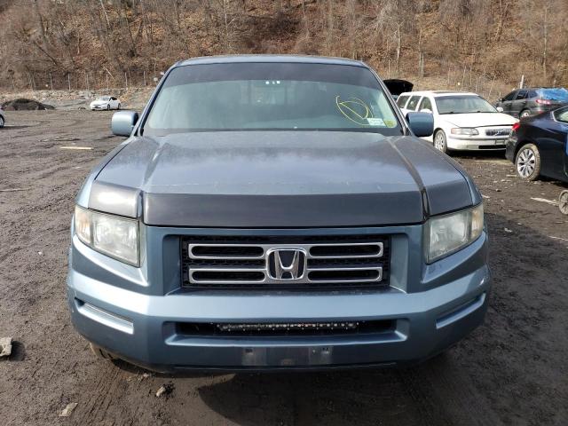 2HJYK16527H512396 - 2007 HONDA RIDGELINE RTL BLUE photo 5