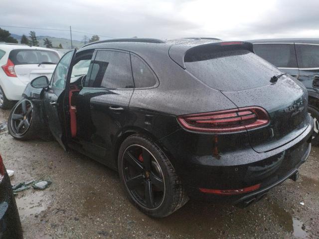 WP1AF2A51FLB96772 - 2015 PORSCHE MACAN TURBO BLACK photo 2