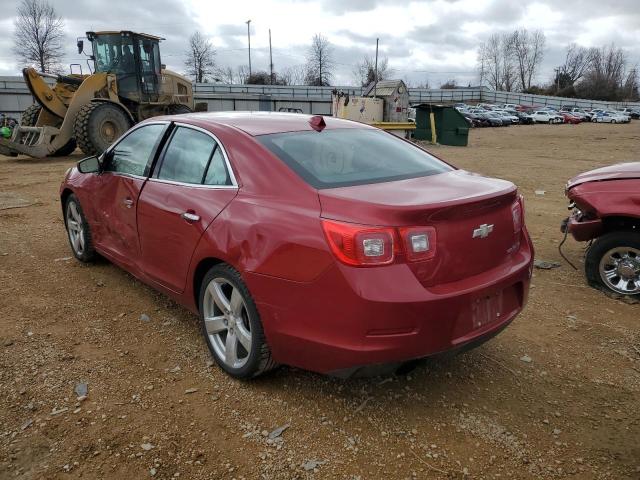1G11J5SX0DF292009 - 2013 CHEVROLET MALIBU LTZ წითელი ფოტო 2