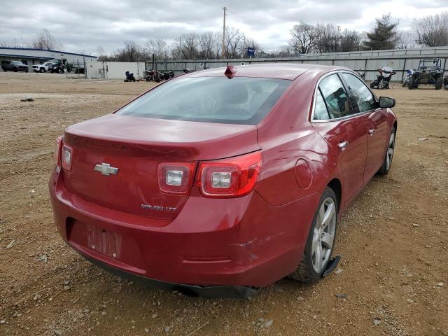 1G11J5SX0DF292009 - 2013 CHEVROLET MALIBU LTZ წითელი ფოტო 3