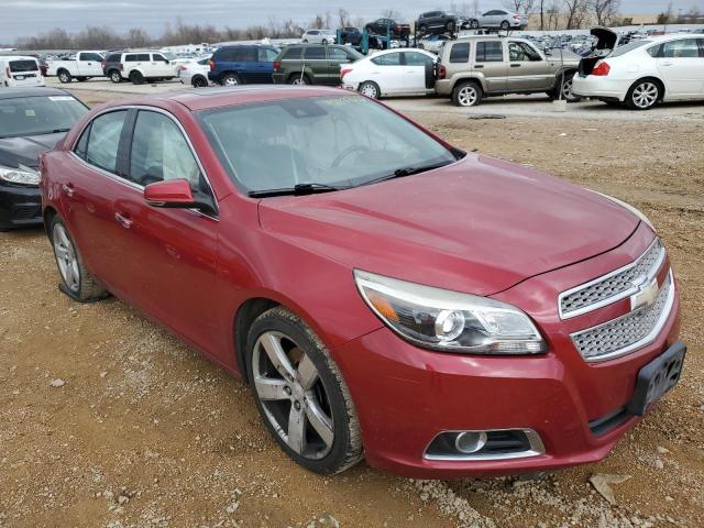 1G11J5SX0DF292009 - 2013 CHEVROLET MALIBU LTZ წითელი ფოტო 4