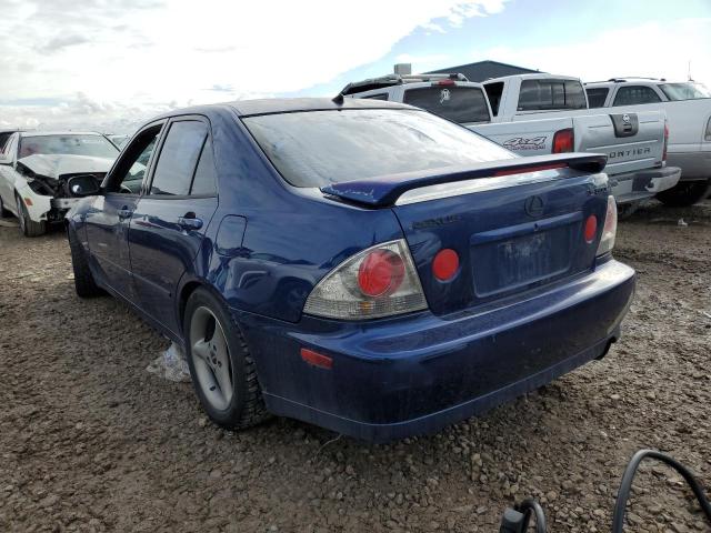 JTHBD182810032462 - 2001 LEXUS IS 300 BLUE photo 2