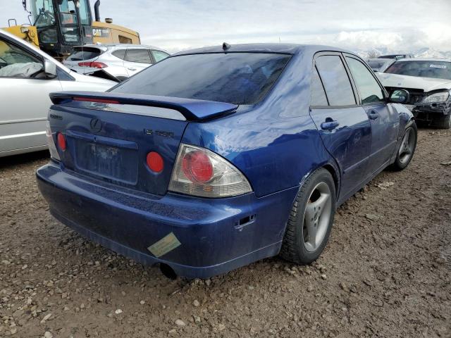 JTHBD182810032462 - 2001 LEXUS IS 300 BLUE photo 3