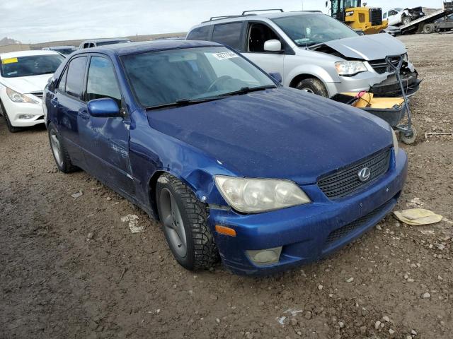 JTHBD182810032462 - 2001 LEXUS IS 300 BLUE photo 4