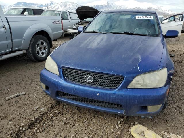 JTHBD182810032462 - 2001 LEXUS IS 300 BLUE photo 5