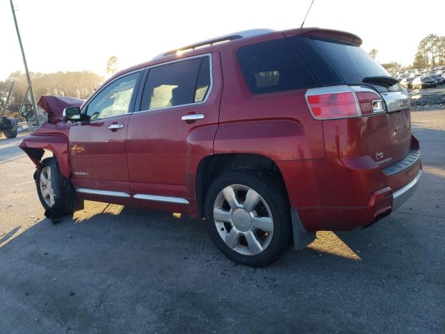 2GKFLYE30D6136374 - 2013 GMC TERRAIN DENALI RED photo 2