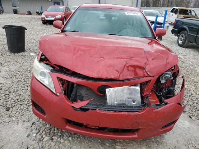 4T4BF3EK8BR192011 - 2011 TOYOTA CAMRY BASE RED photo 5