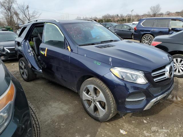 4JGDA5HB4JB076064 - 2018 MERCEDES-BENZ GLE 350 4MATIC BLUE photo 4