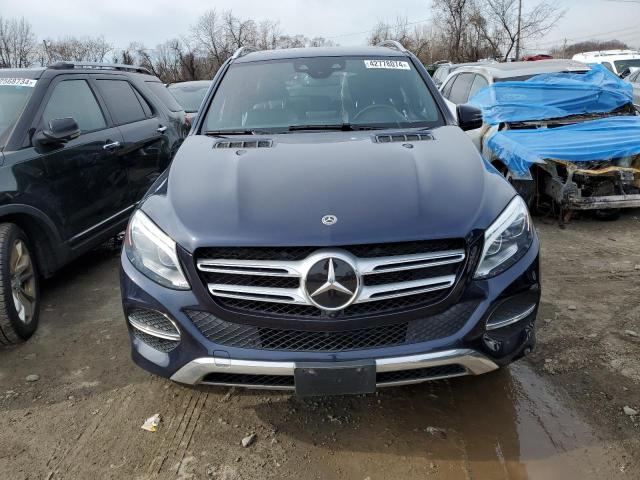 4JGDA5HB4JB076064 - 2018 MERCEDES-BENZ GLE 350 4MATIC BLUE photo 5