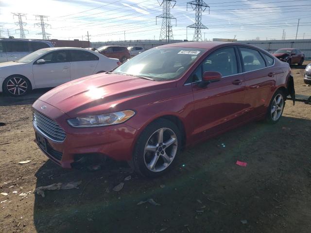 3FA6P0G75GR378467 - 2016 FORD FUSION S RED photo 1