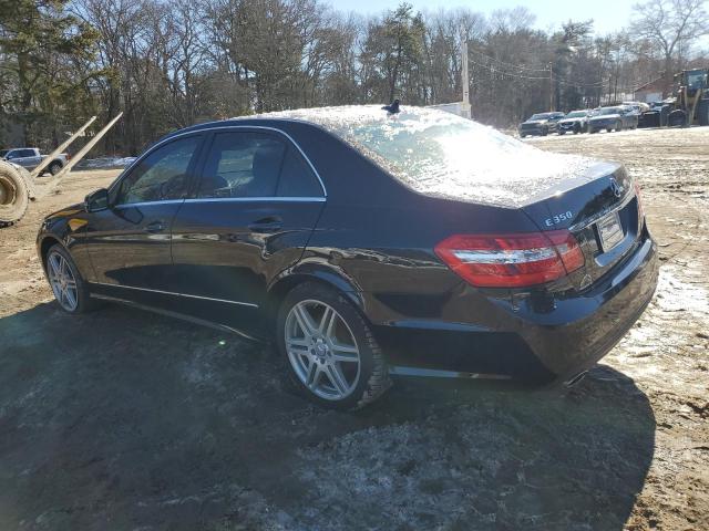 WDDHF8HB5BA485650 - 2011 MERCEDES-BENZ E 350 4MATIC BLACK photo 2