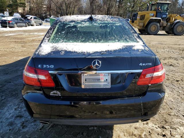 WDDHF8HB5BA485650 - 2011 MERCEDES-BENZ E 350 4MATIC BLACK photo 6