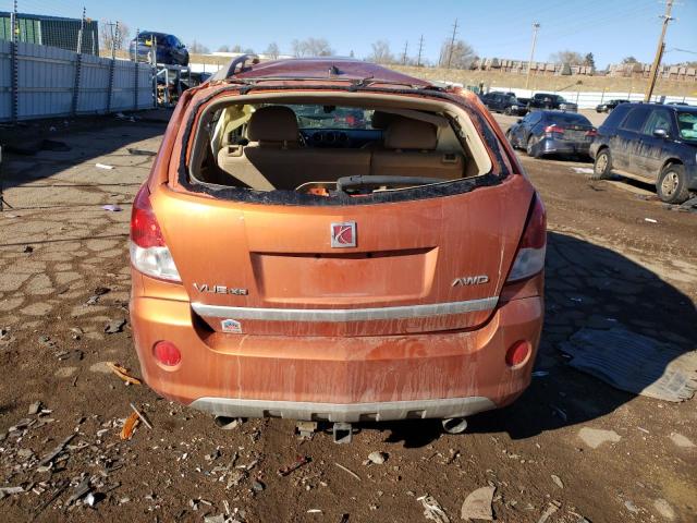 3GSDL73708S583320 - 2008 SATURN VUE XR ORANGE photo 6