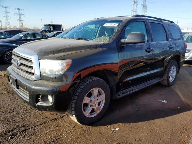 5TDBW5G18GS136788 - 2016 TOYOTA SEQUOIA SR5 BLACK photo 1