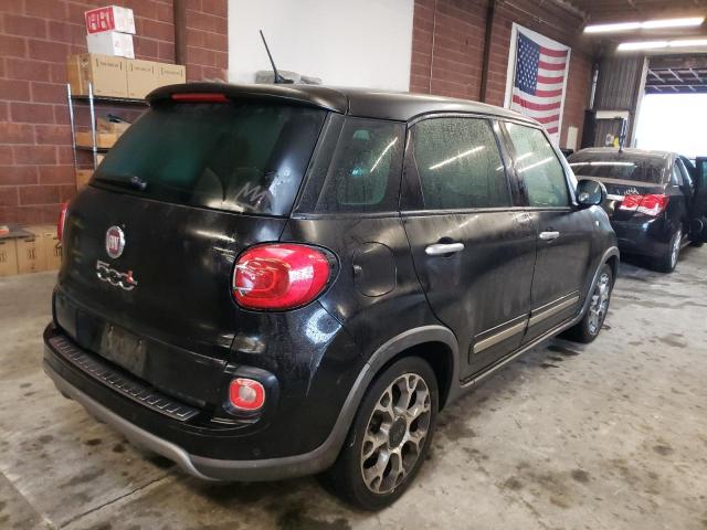 ZFBCFADH1EZ006199 - 2014 FIAT 500L TREKKING BLACK photo 3