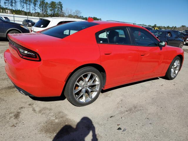 2C3CDXBG8NH261985 - 2022 DODGE CHARGER SXT RED photo 3