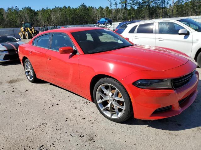 2C3CDXBG8NH261985 - 2022 DODGE CHARGER SXT RED photo 4