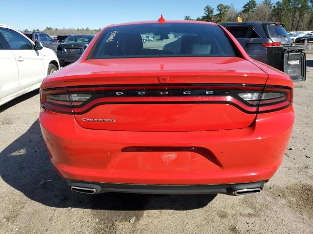 2C3CDXBG8NH261985 - 2022 DODGE CHARGER SXT RED photo 6