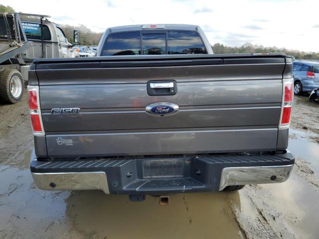1FTFW1ET3DFD78009 - 2013 FORD F150 SUPERCREW GRAY photo 6